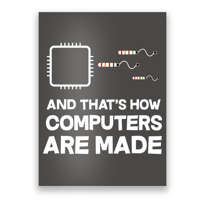 Programmer Developer Software Funny Computer Engineering Poster
