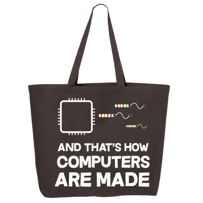 Programmer Developer Software Funny Computer Engineering 25L Jumbo Tote