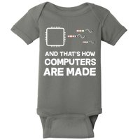 Programmer Developer Software Funny Computer Engineering Baby Bodysuit