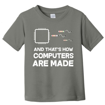 Programmer Developer Software Funny Computer Engineering Toddler T-Shirt