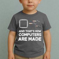 Programmer Developer Software Funny Computer Engineering Toddler T-Shirt