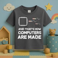 Programmer Developer Software Funny Computer Engineering Toddler T-Shirt