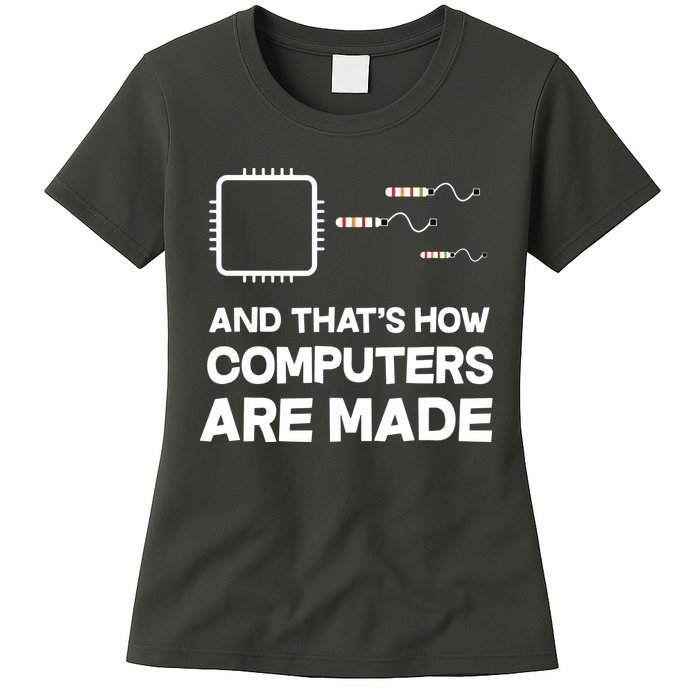 Programmer Developer Software Funny Computer Engineering Womens T-Shirt