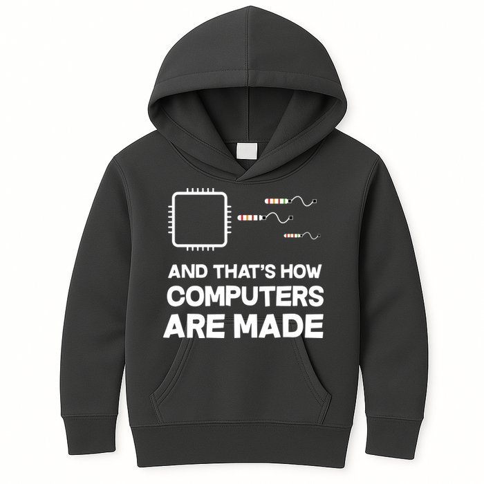 Programmer Developer Software Funny Computer Engineering Kids Hoodie