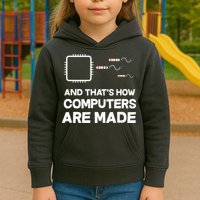 Programmer Developer Software Funny Computer Engineering Kids Hoodie