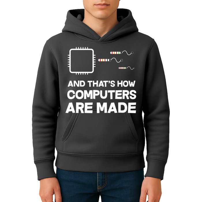 Programmer Developer Software Funny Computer Engineering Kids Hoodie