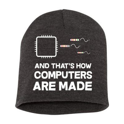 Programmer Developer Software Funny Computer Engineering Short Acrylic Beanie