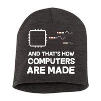 Programmer Developer Software Funny Computer Engineering Short Acrylic Beanie