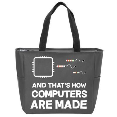 Programmer Developer Software Funny Computer Engineering Zip Tote Bag