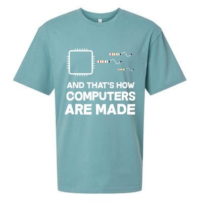 Programmer Developer Software Funny Computer Engineering Sueded Cloud Jersey T-Shirt