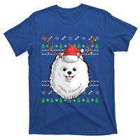 Pomeranian Dog Santa Claus Ugly Christmas Xmas Reindeer Cute Gift T-Shirt