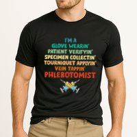 Phlebotomist Definition Syringe Nurse Phlebotomy Cooling Performance Crew T-Shirt