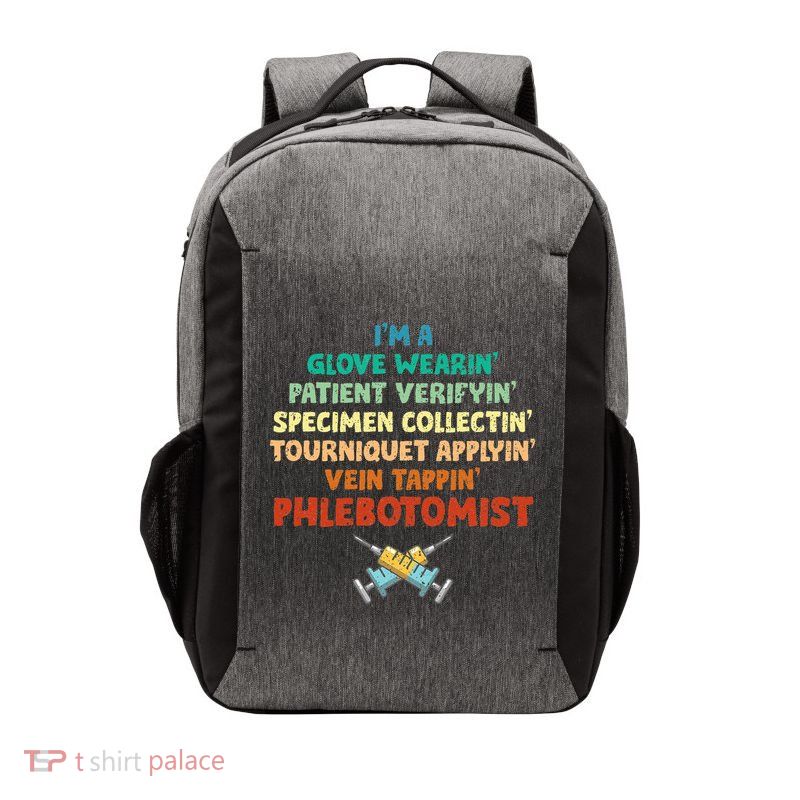 Phlebotomist Definition Syringe Nurse Phlebotomy Vector Backpack