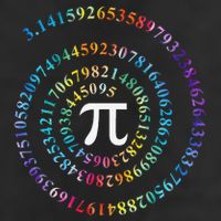 Pi Day Spiral Pi Math Design For Pi Day 3.14 Mathematical Cool Comfort Performance Bucket Hat
