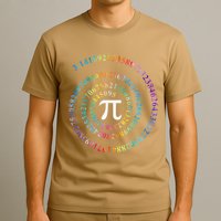 Pi Day Spiral Pi Math Design For Pi Day 3.14 Mathematical T-Shirt