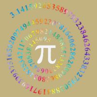 Pi Day Spiral Pi Math Design For Pi Day 3.14 Mathematical T-Shirt