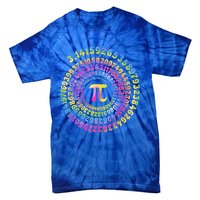 Pi Day Spiral Pi Tie Dye Numbers Math Pi Day 3.14 Tie-Dye T-Shirt