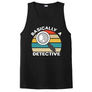 Private Detective Secret Spy Team Basically A Detective Gift PosiCharge Competitor Tank