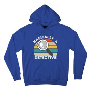 Private Detective Secret Spy Team Basically A Detective Gift Hoodie