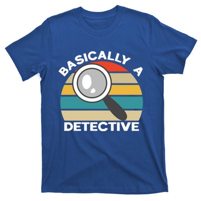 Private Detective Secret Spy Team Basically A Detective Gift T-Shirt