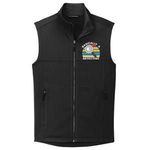 Private Detective Secret Spy Team Basically A Detective Gift Collective Smooth Fleece Vest