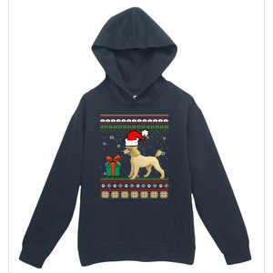 Poodle Dog Santa Hat Ugly Christmas Funny Dogs Lovers Xmas Cool Gift Urban Pullover Hoodie