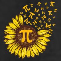 Pi Day Sunflower Floral Flower Tumbler