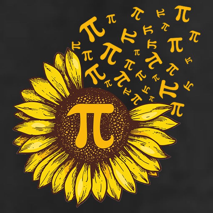 Pi Day Sunflower Floral Flower Tumbler