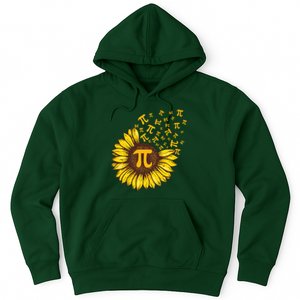 Pi Day Sunflower Floral Flower Hoodie