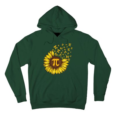 Pi Day Sunflower Floral Flower Hoodie