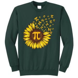 Pi Day Sunflower Floral Flower Sweatshirt