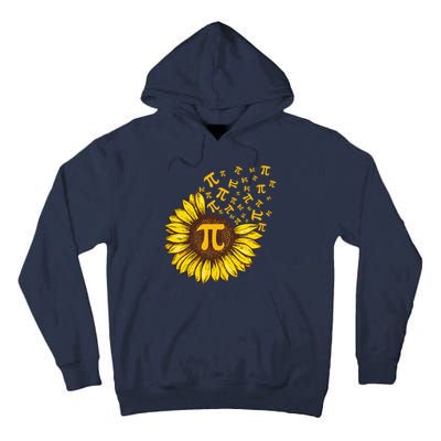 Pi Day Sunflower Floral Flower Tall Hoodie