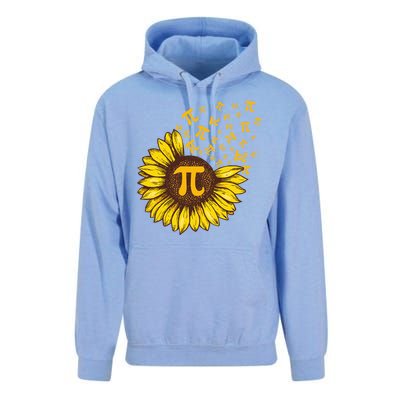 Pi Day Sunflower Floral Flower Unisex Surf Hoodie