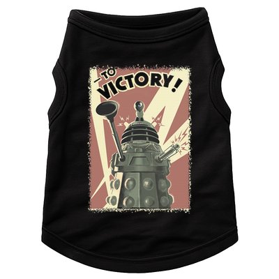 Propoganda Dalek Scifi Fan 60th Anniversary Doggie Tank