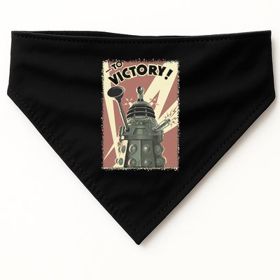 Propoganda Dalek Scifi Fan 60th Anniversary USA-Made Doggie Bandana