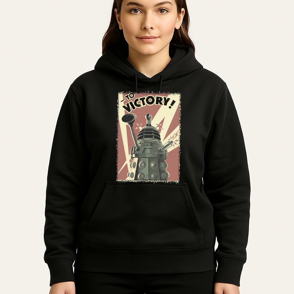 Propoganda Dalek Scifi Fan 60th Anniversary Hoodie