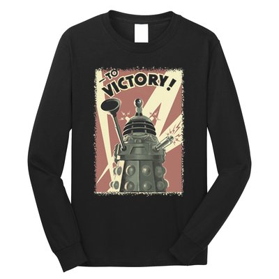 Propoganda Dalek Scifi Fan 60th Anniversary Long Sleeve Shirt