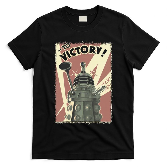 Propoganda Dalek Scifi Fan 60th Anniversary T-Shirt