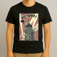 Propoganda Dalek Scifi Fan 60th Anniversary T-Shirt