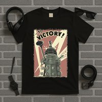 Propoganda Dalek Scifi Fan 60th Anniversary T-Shirt