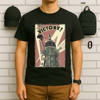 Propoganda Dalek Scifi Fan 60th Anniversary T-Shirt