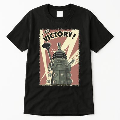 Propoganda Dalek Scifi Fan 60th Anniversary Tall T-Shirt