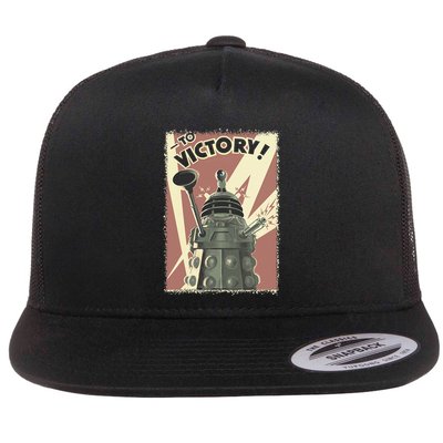 Propoganda Dalek Scifi Fan 60th Anniversary Flatbill Hat