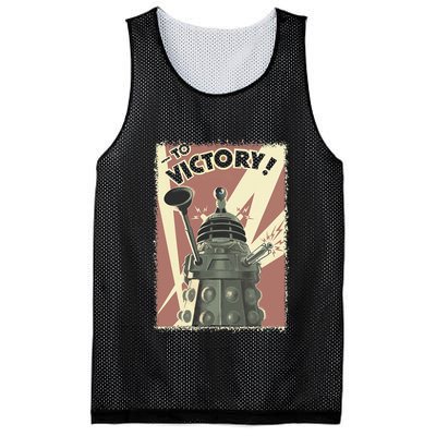 Propoganda Dalek Scifi Fan 60th Anniversary Mesh Reversible Basketball Jersey Tank