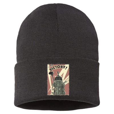 Propoganda Dalek Scifi Fan 60th Anniversary Sustainable Knit Beanie