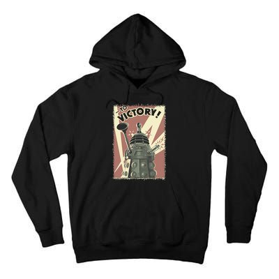 Propoganda Dalek Scifi Fan 60th Anniversary Tall Hoodie