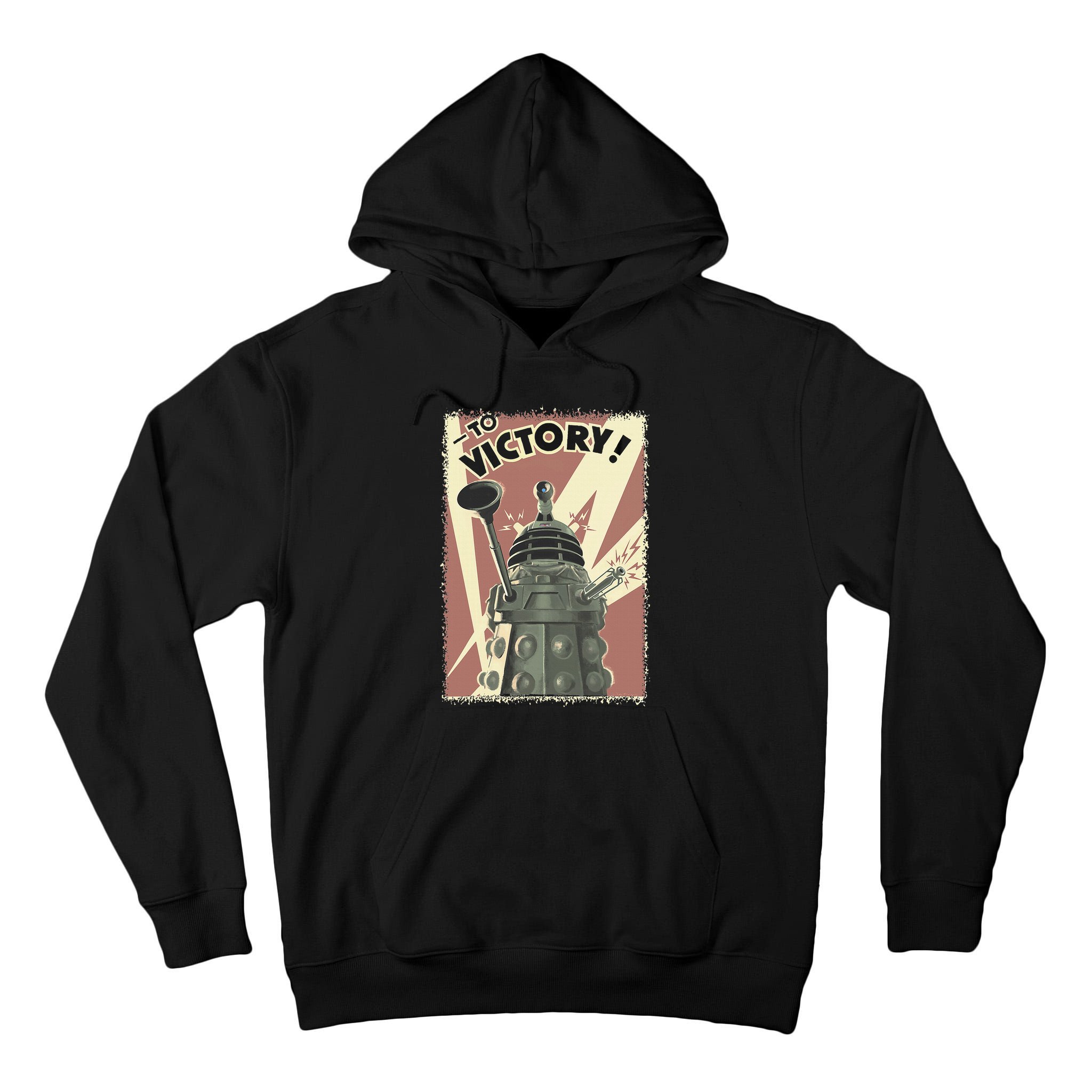 Propoganda Dalek Scifi Fan 60th Anniversary Tall Hoodie