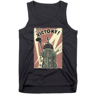Propoganda Dalek Scifi Fan 60th Anniversary Tank Top