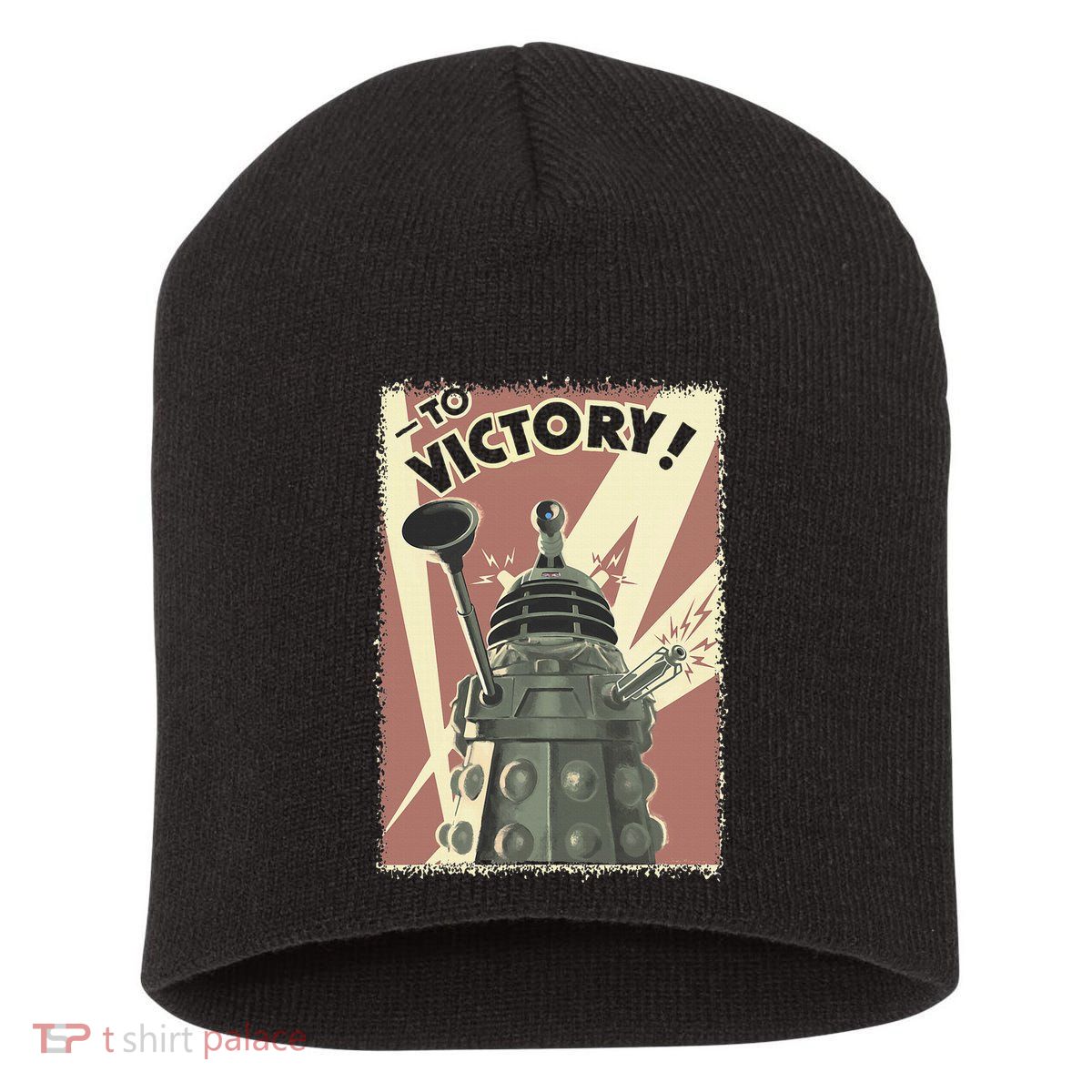 Propoganda Dalek Scifi Fan 60th Anniversary Short Acrylic Beanie