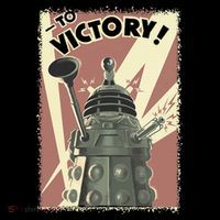 Propoganda Dalek Scifi Fan 60th Anniversary Short Acrylic Beanie